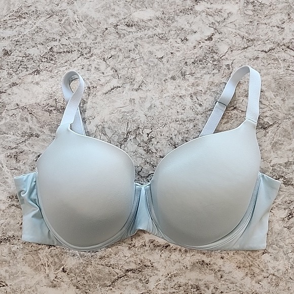 Aerie Bra 38Dd Light Blue Padded Underwire Adjustable Clasp Back - Picture 1 of 5